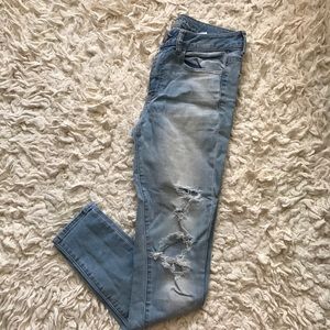 AMERICAN EAGLE super stretch and high rise!